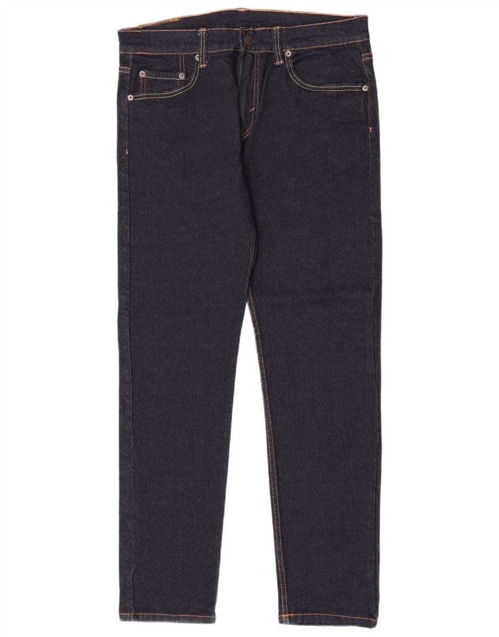 Męskie jeansy Levi's 511 Slim W34 L30 Granatowa bawełna