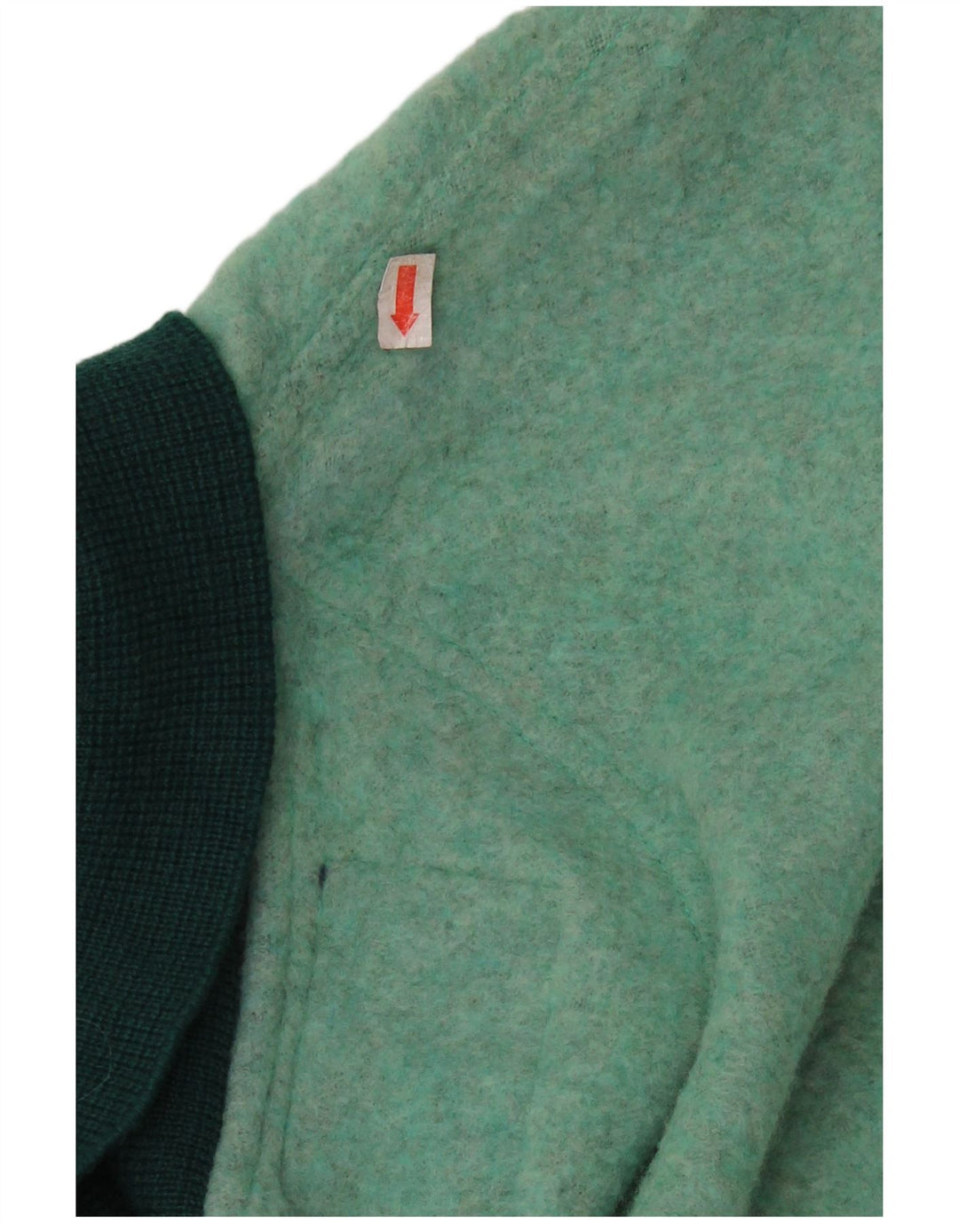 Męski sweter polo DIADORA, duży, zielony, wełniany