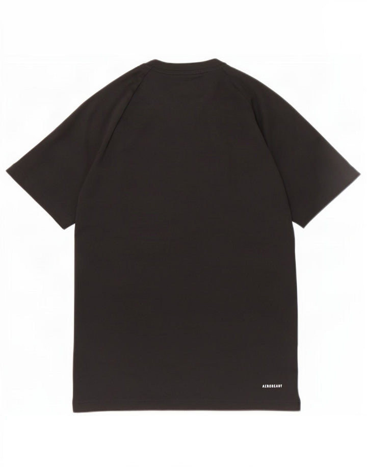 Męska koszulka Adidas Aeroready Top, mała, czarna, z poliestru