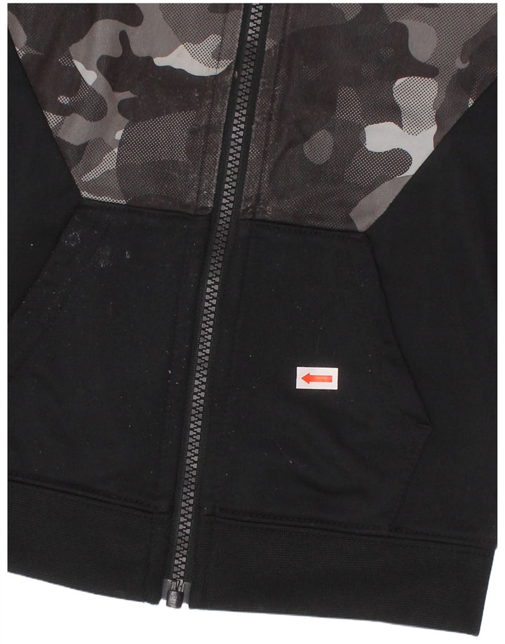 Chłopięca kurtka dresowa NIKE 3-4 lata, czarna, kamuflaż, poliester