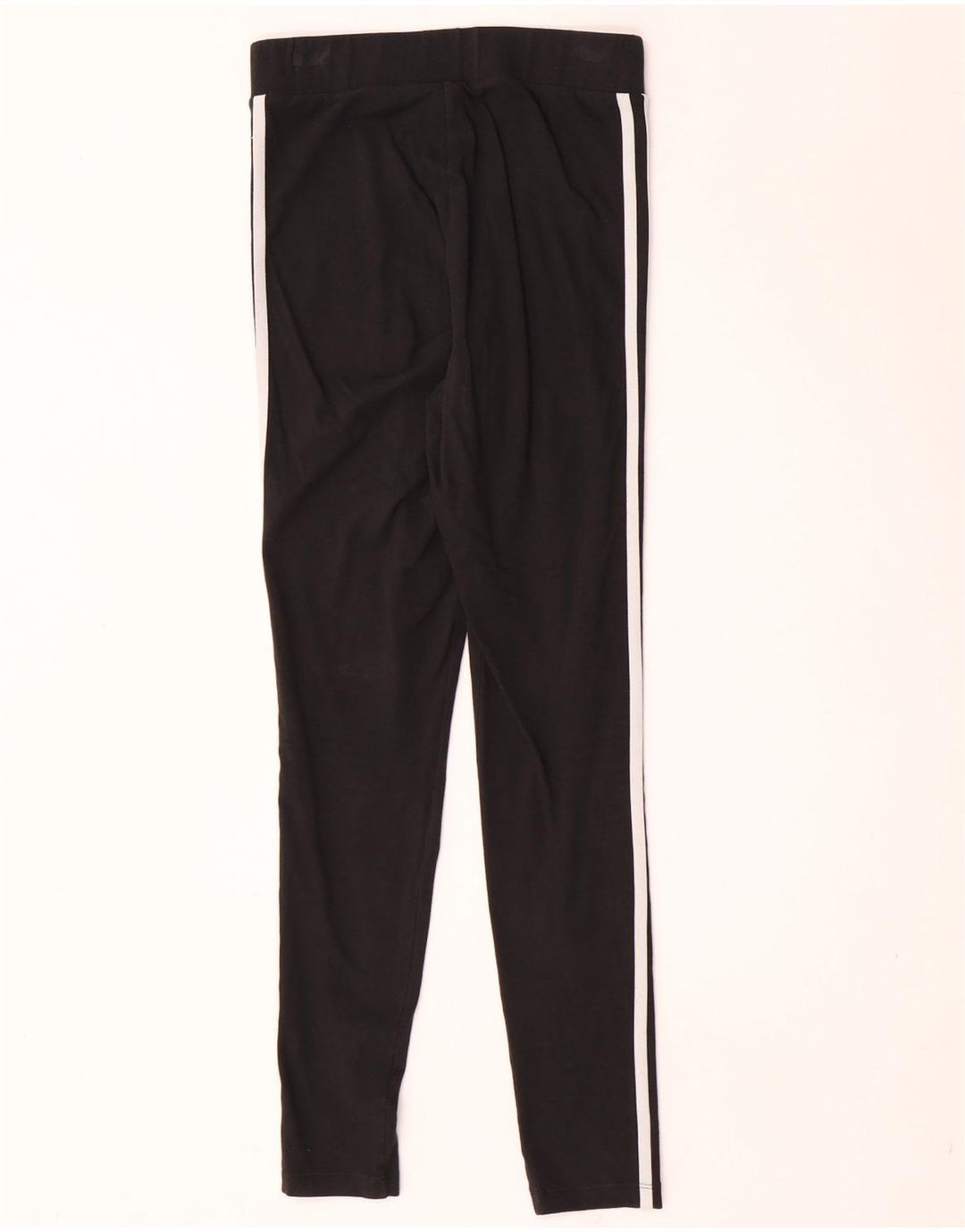 Legginsy Damskie Adidas UK 10 Małe Czarne Bawełniane