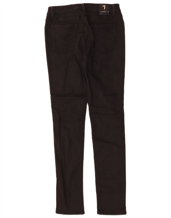 Dżinsy damskie TRUSSARDI IT 43 Medium W29 L32 Czarne bawełniane