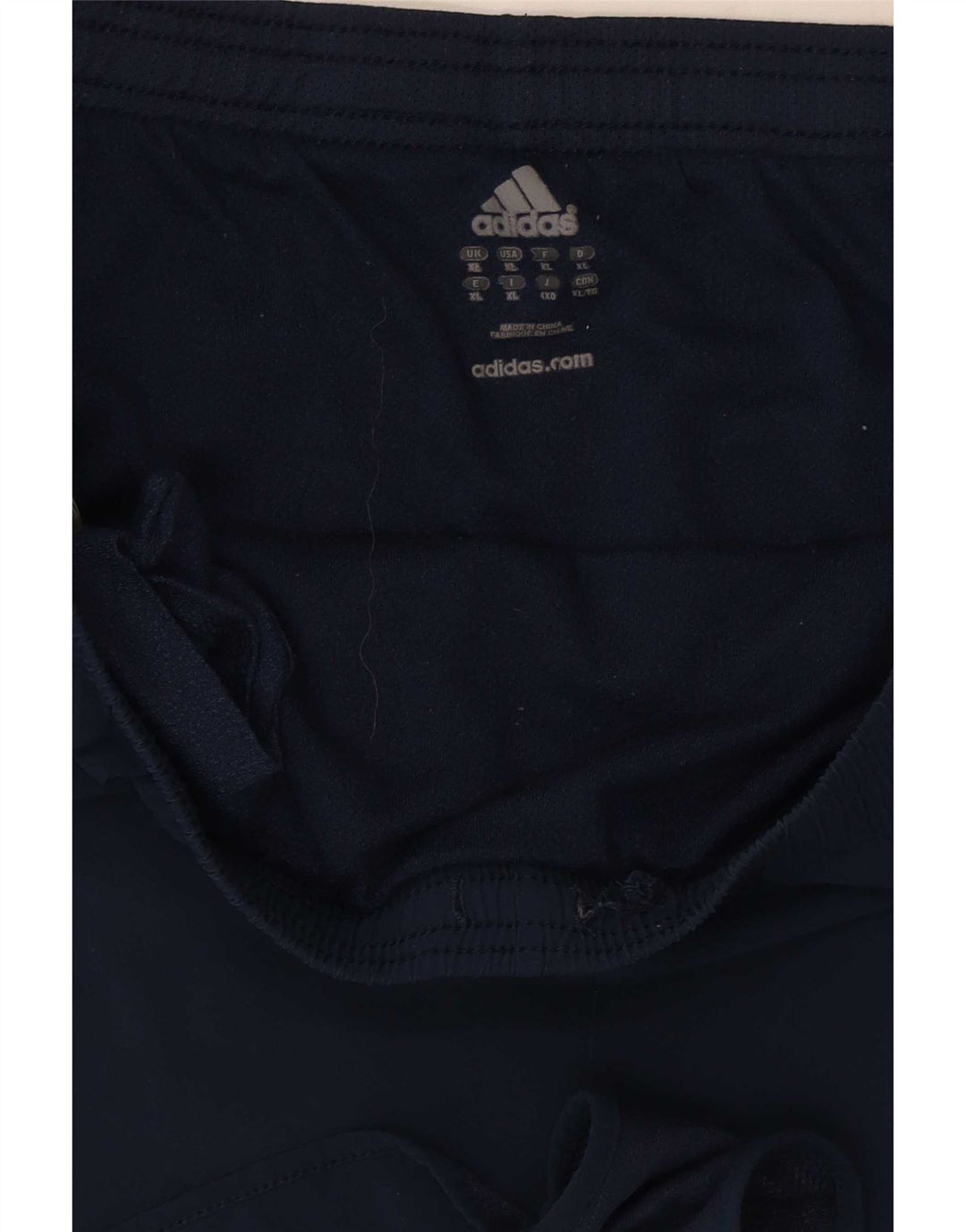 Męskie spodenki sportowe Adidas Climacool XL granatowe, poliestrowe
