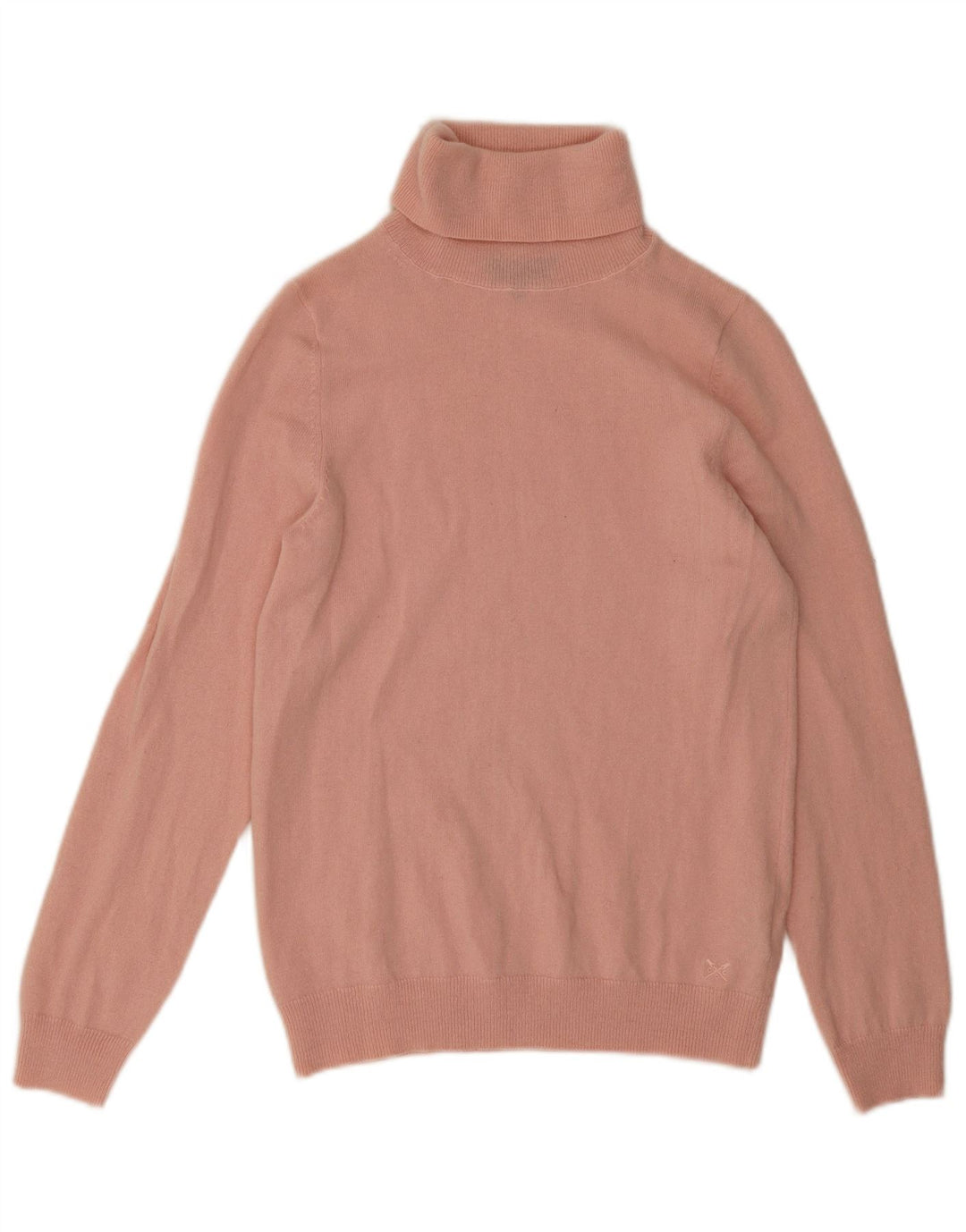 Crew Clothing Damski sweter z golfem UK 12, średni róż