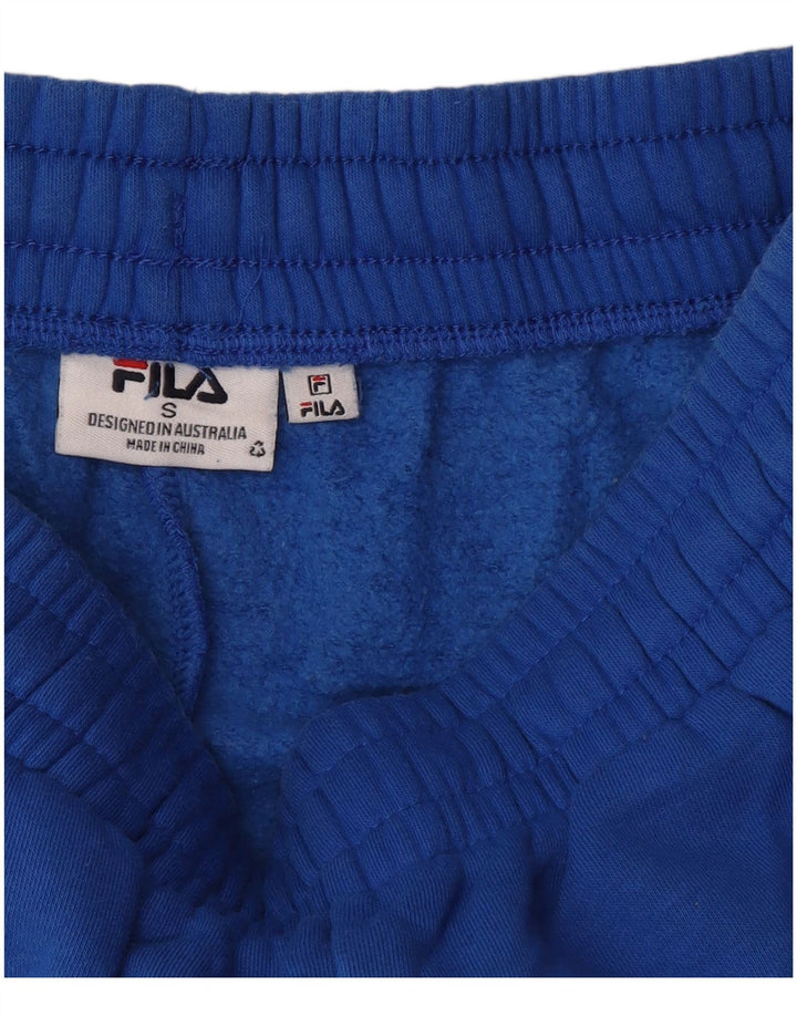 Męskie spodnie dresowe Fila Joggers Small Blue Cotton