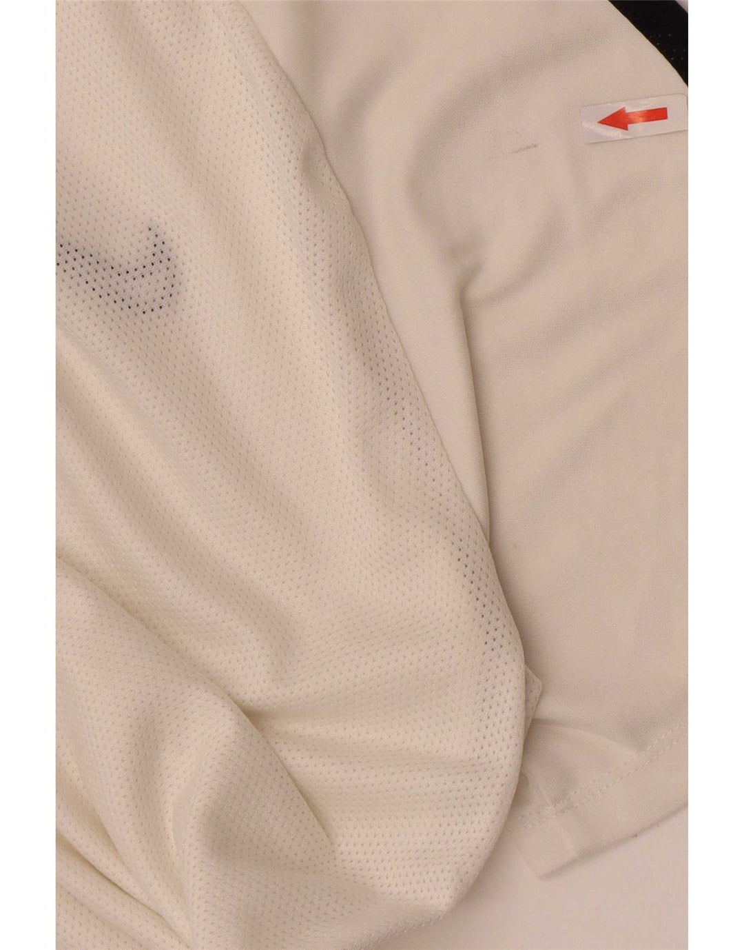 Męski T-shirt Nike Dri Fit, duży, biały, poliestrowy blok kolorów