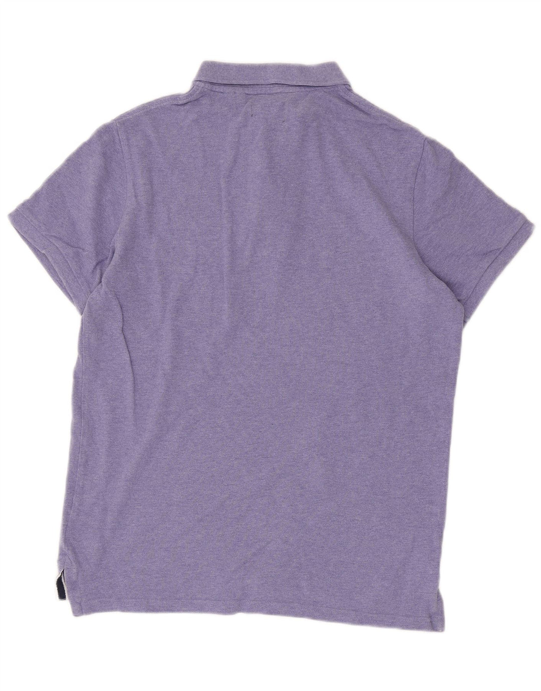 Męska koszulka polo Superdry, duża, fioletowa, bawełniana