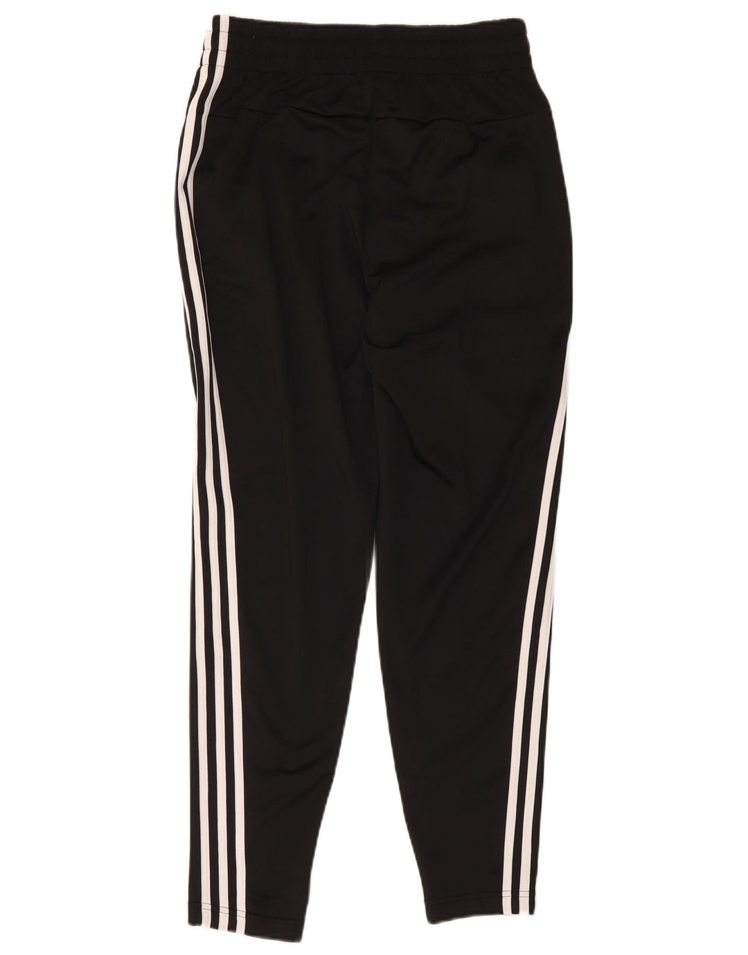 Damskie spodnie dresowe Adidas UK 8/10, małe, czarne, poliestrowe