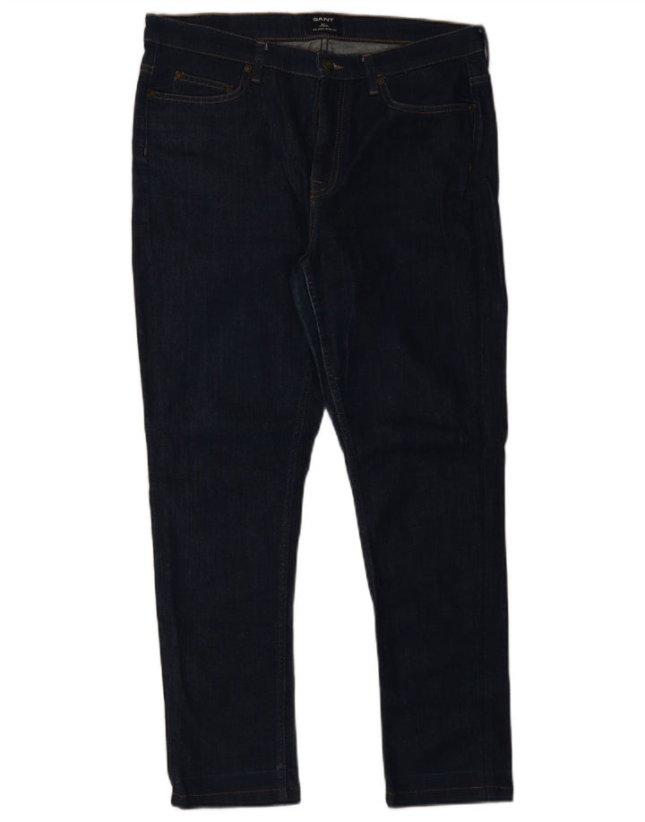 Jeansy damskie Gant W32 L28 Granatowe