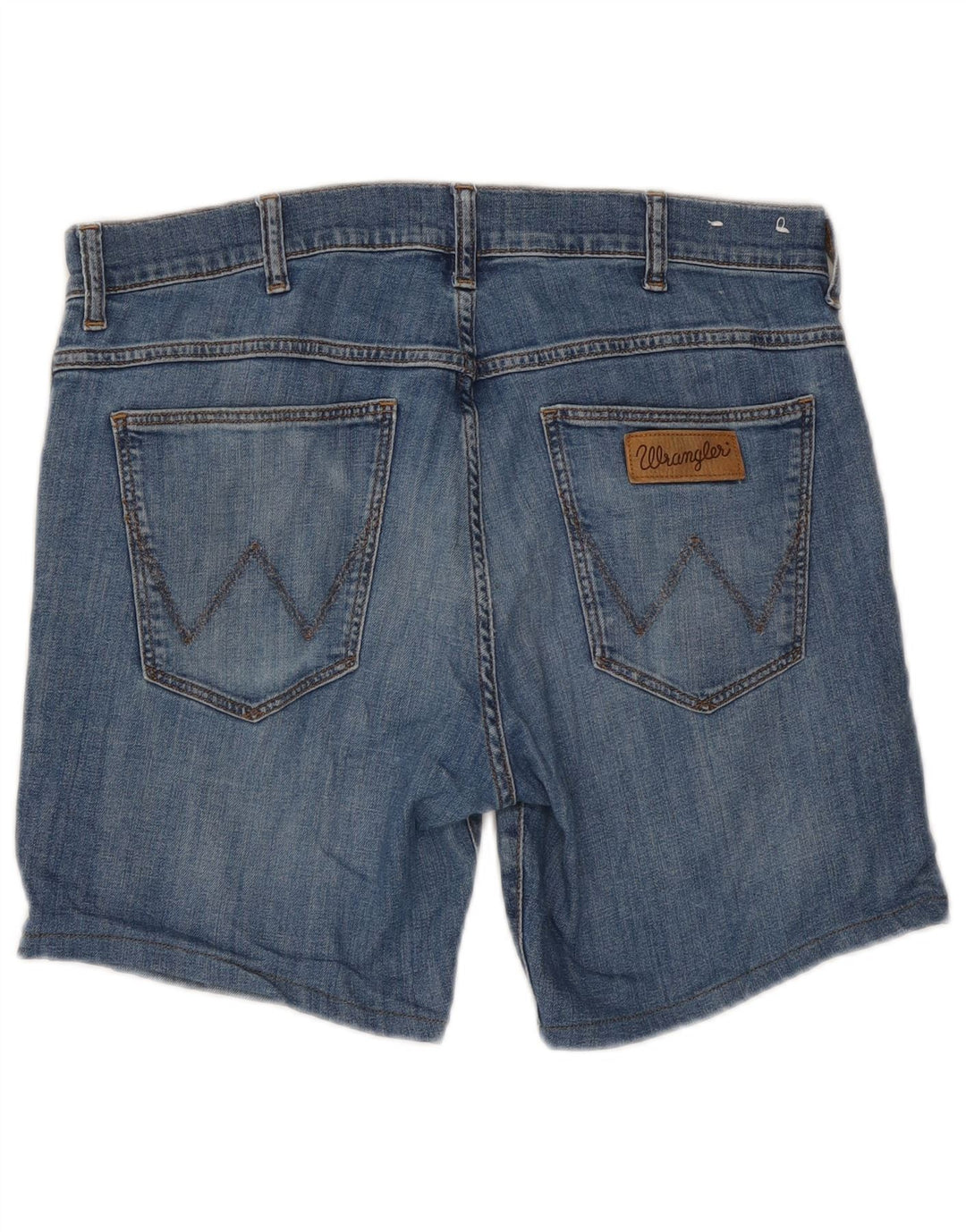 Męskie spodenki jeansowe Wrangler Larston W34, duże, niebieskie, bawełniane