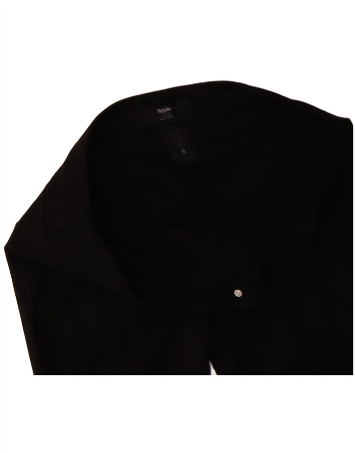 Damskie spodnie skinny casual MOSSIMO US 8 Medium W30 L29 Czarny poliester