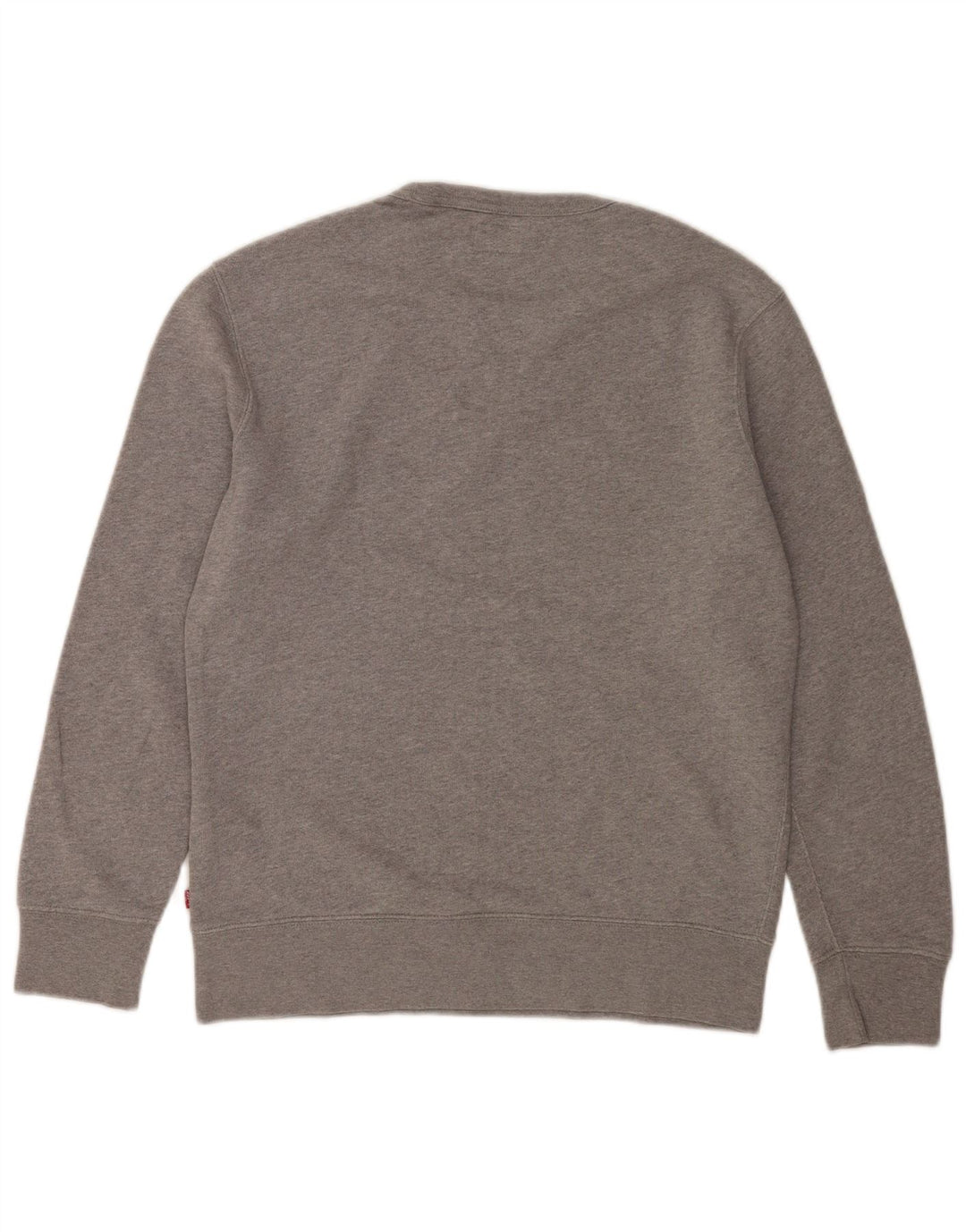 Męska bluza z grafiką Levi's, mała, szara, bawełniana