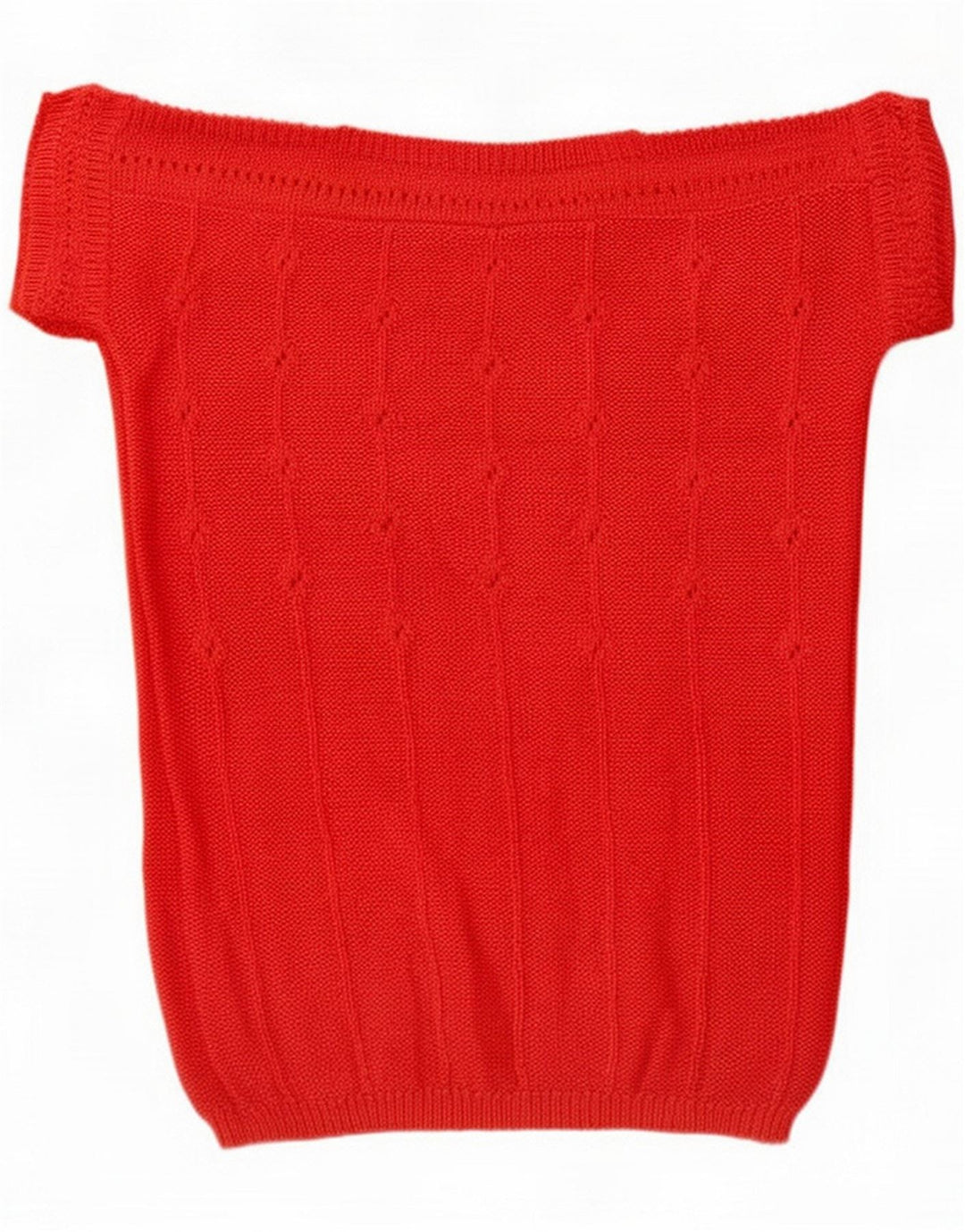 Bluzka damska w stylu vintage Top UK 10 Small Red