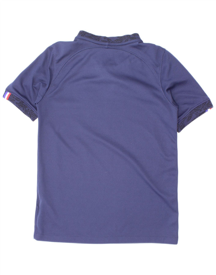 T-shirt chłopięcy Nike 8-9 lat, mały, granatowy