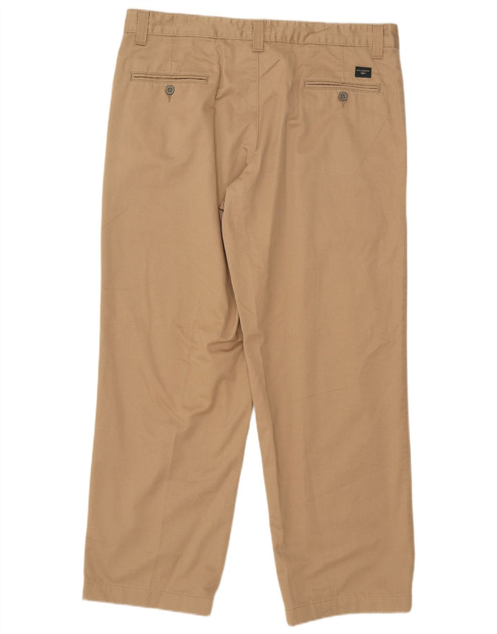 Męskie spodnie typu chino proste Dockers W38 L32 beżowe
