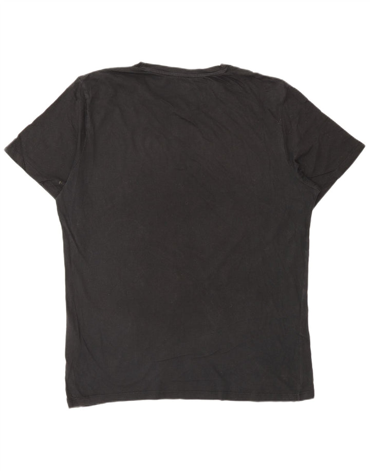 T-shirt męski Jack & Jones XL, czarny, bawełniany