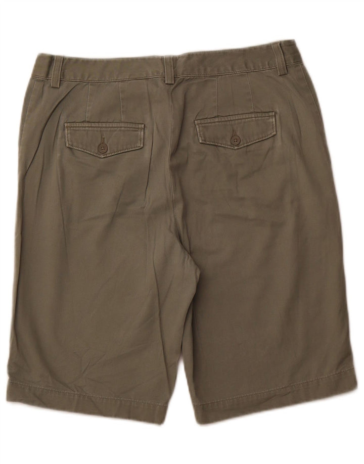 EDDIE BAUER Damskie spodenki chino Mercer Fit US 8 Medium W31, bawełna khaki