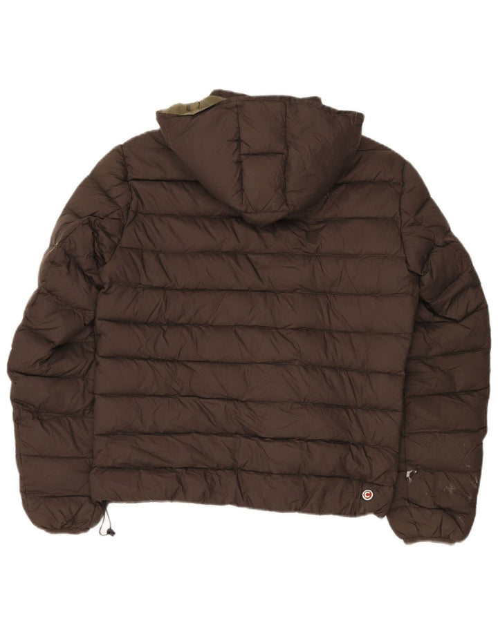 Męska ocieplana kurtka z kapturem Colmar IT 44 XS Khaki, poliamid