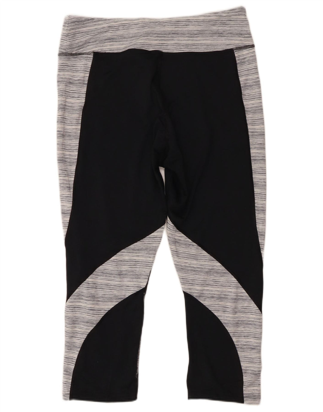 Damskie legginsy Champion Capri UK 18 XL, poliester w czarne paski