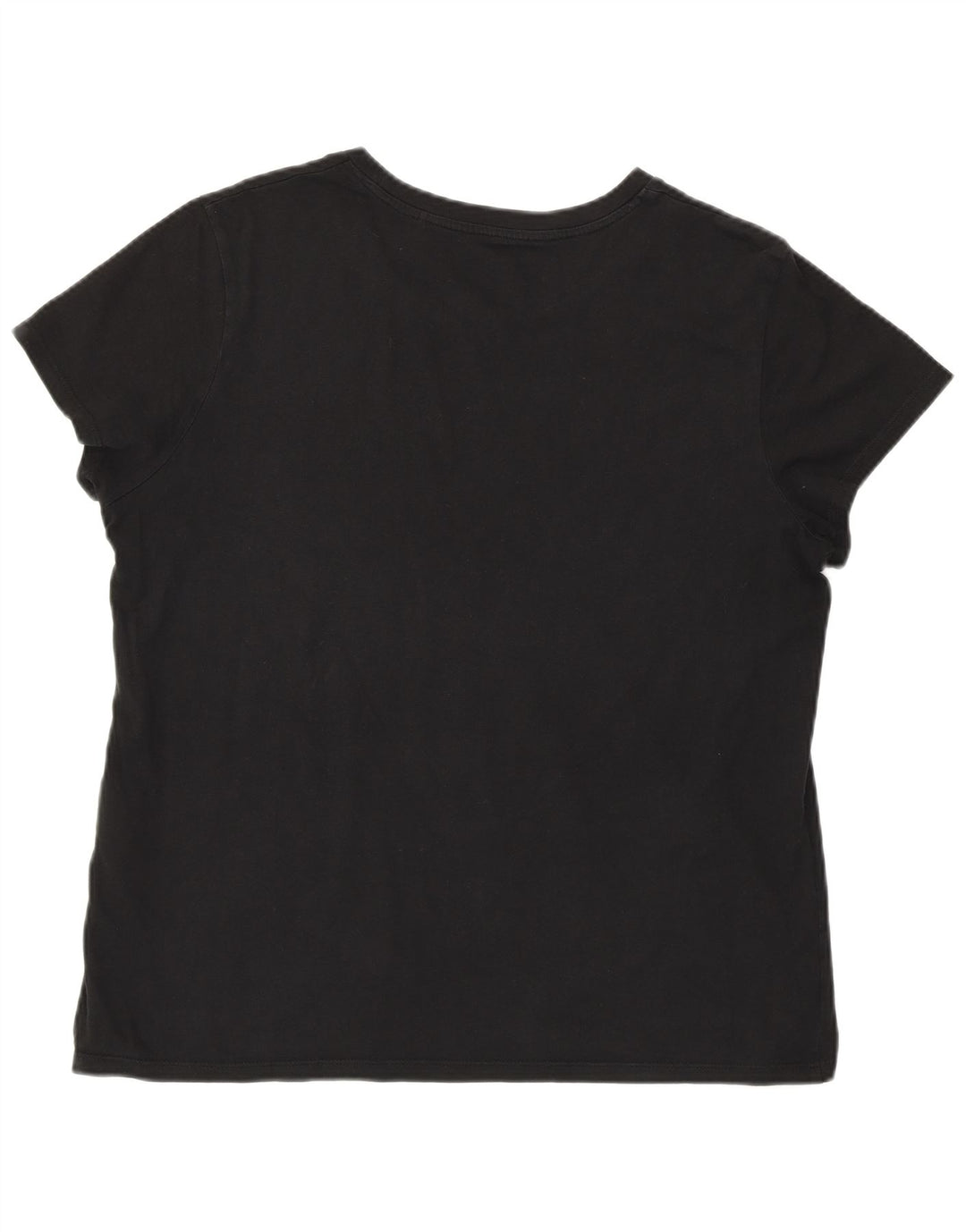LEVI'S Womens Graphic T-Shirt Top UK 16 Large Black