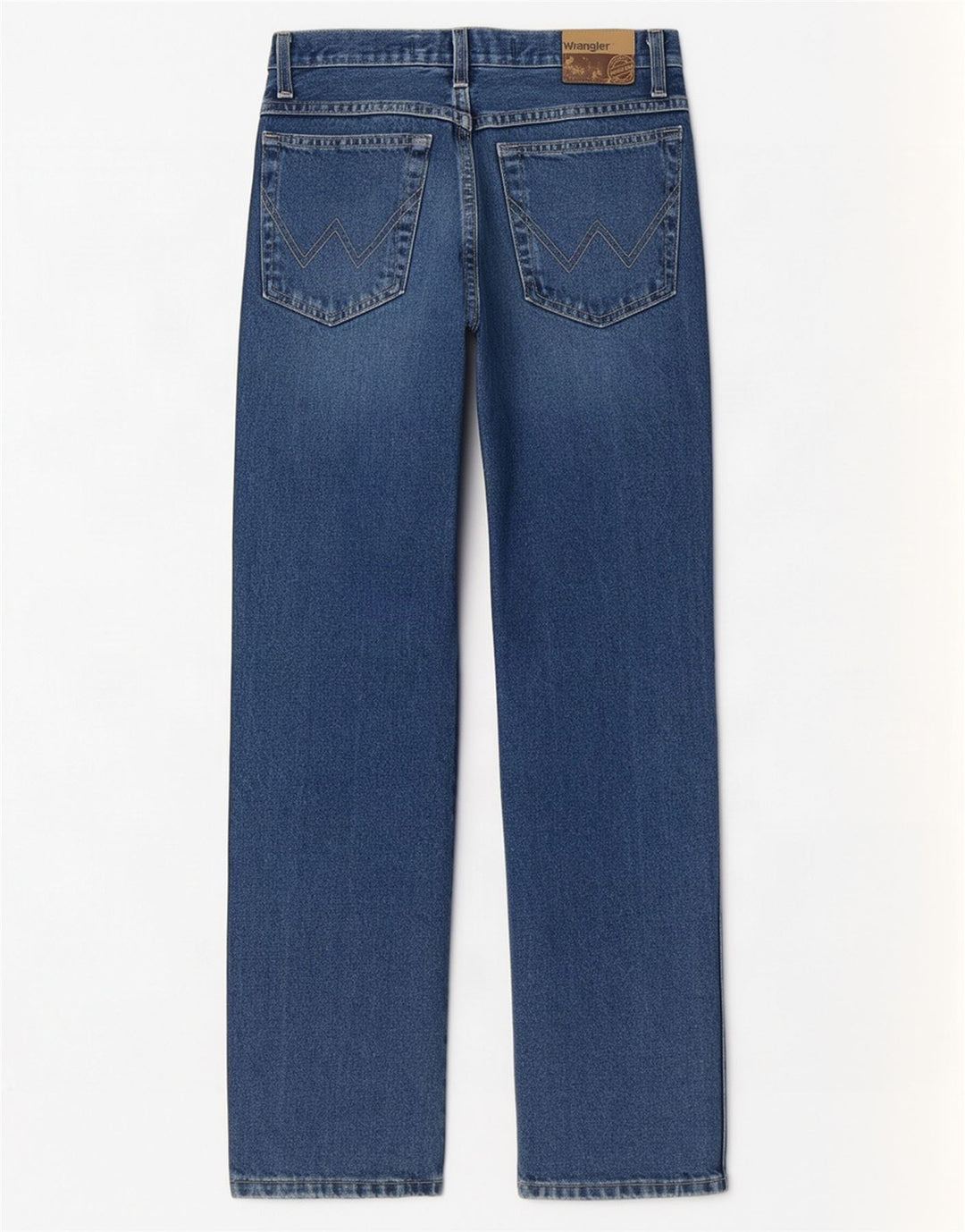 Męskie jeansy Wrangler Regular Straight W30 L30 Niebieskie bawełniane