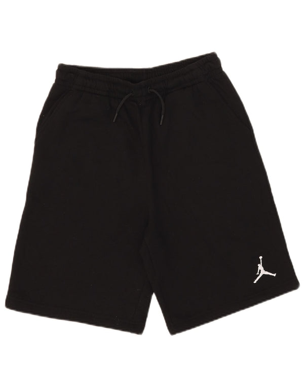 Chłopięce spodenki sportowe Jordan 13-14 lat XL, czarne, bawełniane