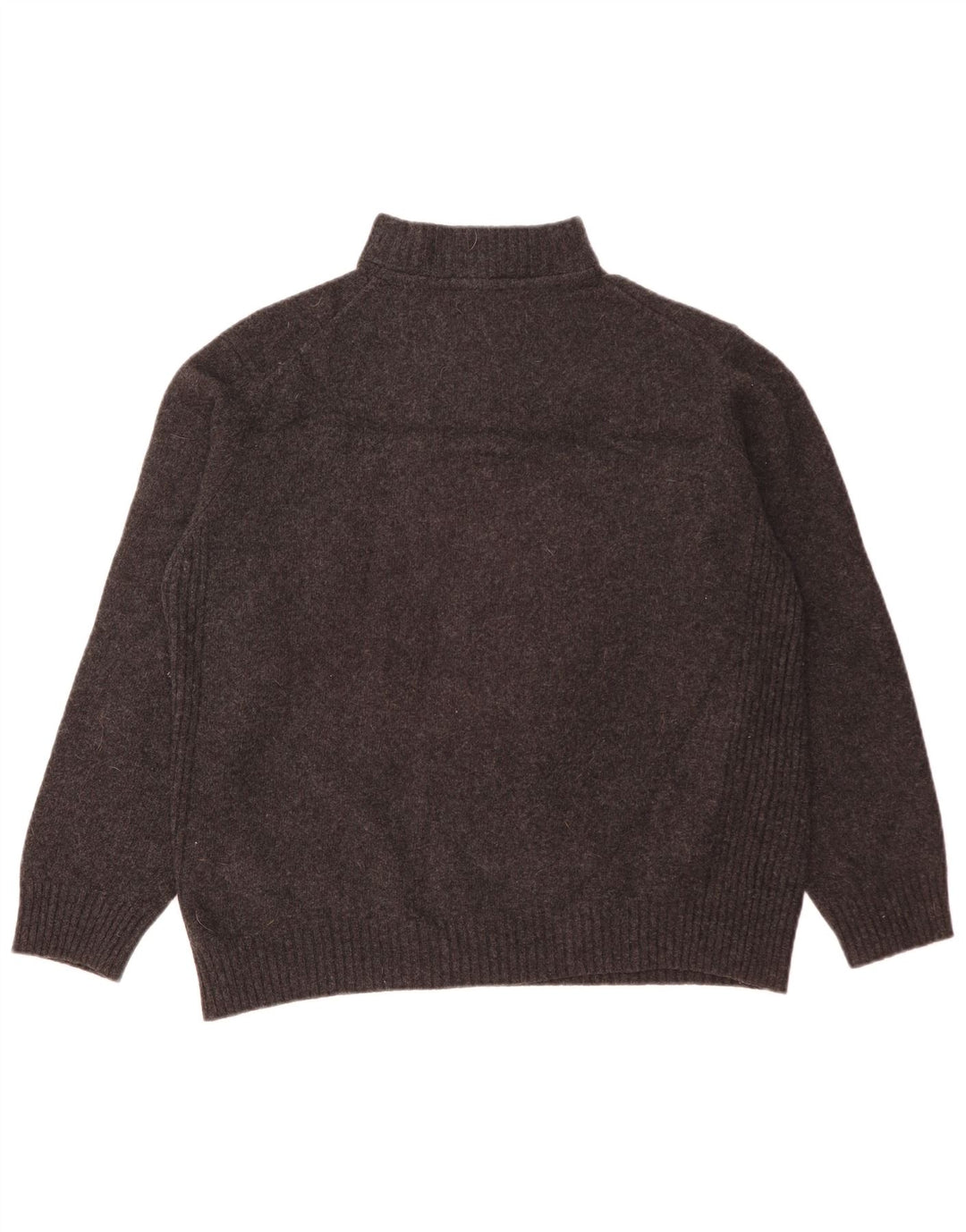 Sweter damski Barbour z zamkiem błyskawicznym UK 20 2XL Szara wełna