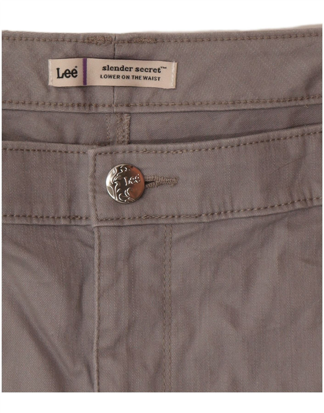 Damskie szorty LEE Slender Secret W40 2XL szare
