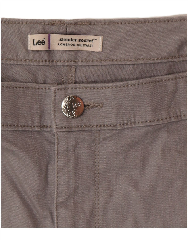 Damskie szorty LEE Slender Secret W40 2XL szare