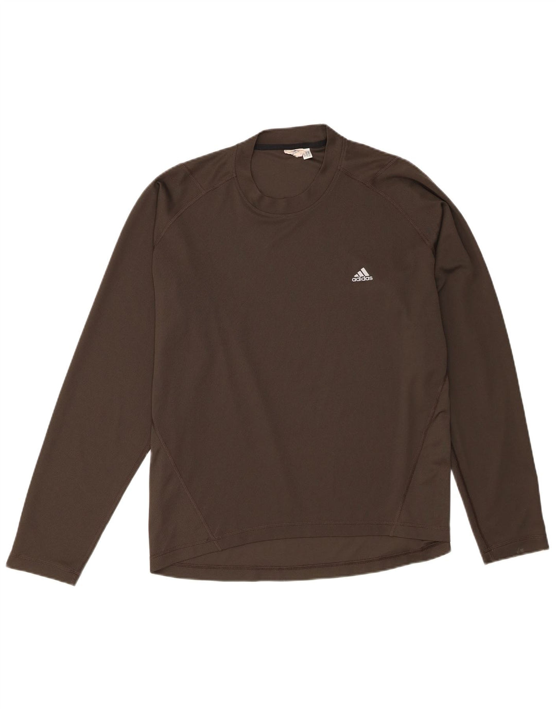 Adidas Męska koszulka z długim rękawem XL Khaki Poliester