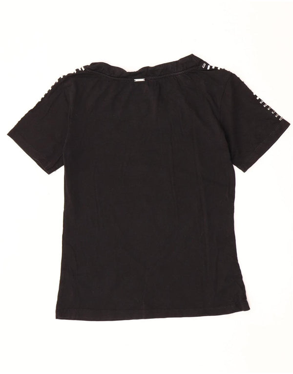 T-shirt damski Liu Jo Top UK 10, mały, czarny, bawełniany