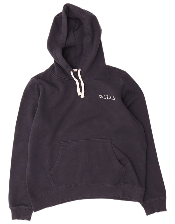 Damski sweter z kapturem Jack Wills UK 16, duży, granatowy, bawełniany