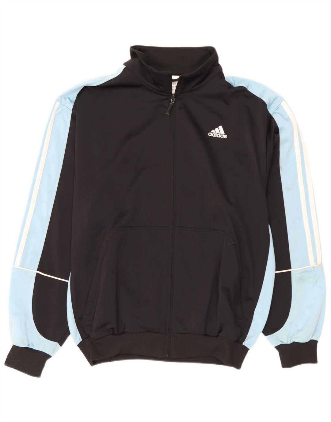Męska kurtka dresowa Adidas UK 40/42 w kolorze średniej czarnej