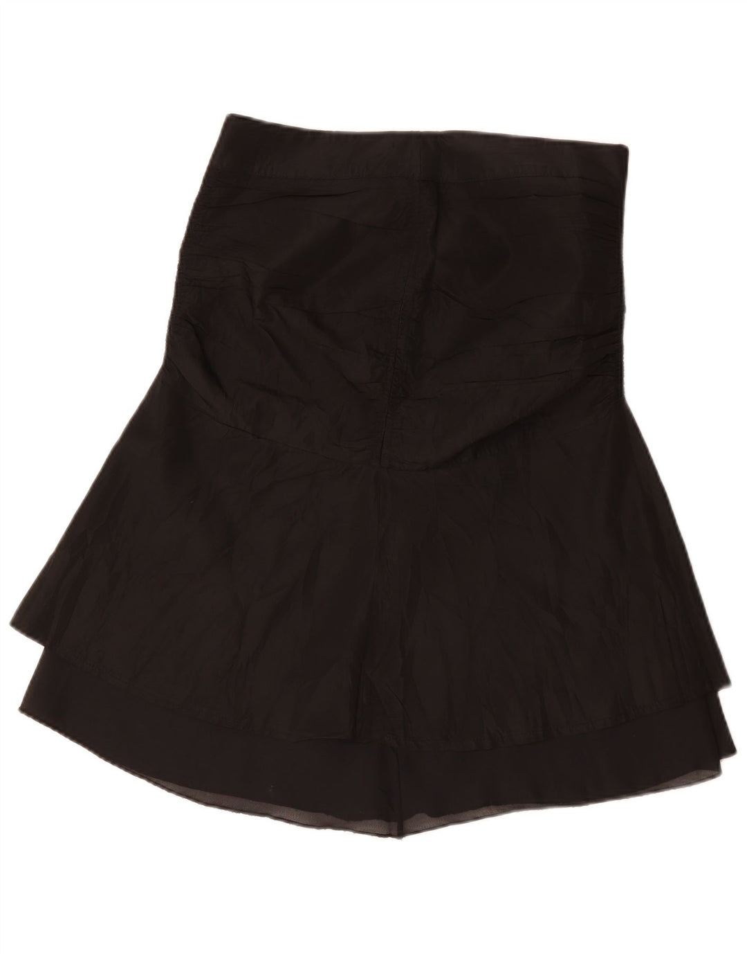 Vintage damska spódnica w kształcie tulipana, średnia W30, czarny octan