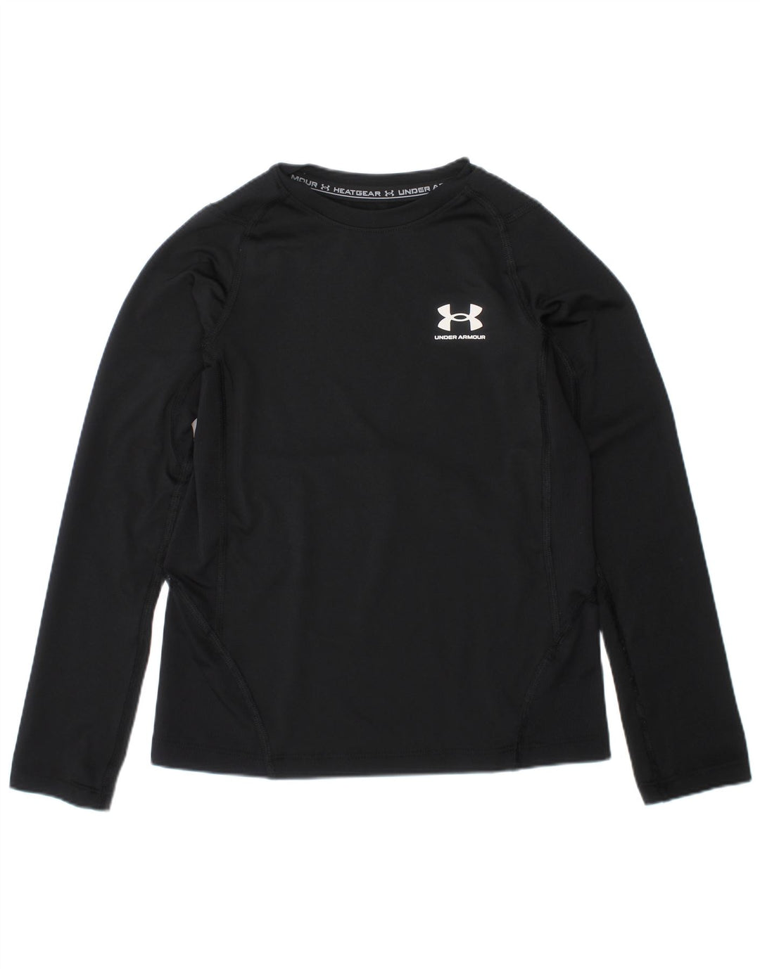 Top chłopięcy Under Armour z długim rękawem, 6-7 lat, mały, czarny