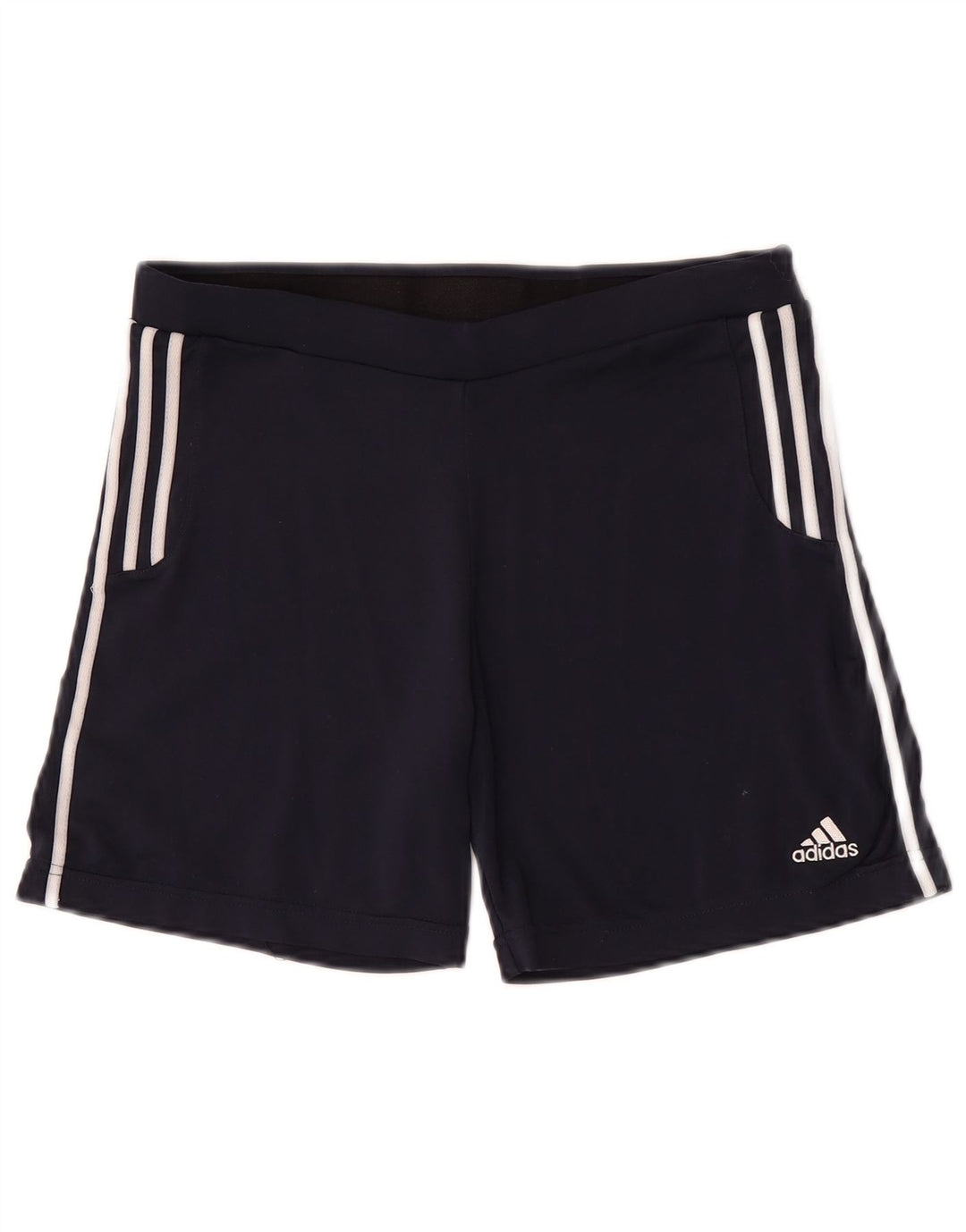 Damskie spodenki sportowe Adidas Climalite UK 12, średni granatowy poliester