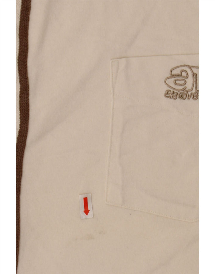 Męska koszulka Reebok o luźnym kroju z krótkim rękawem, mała, biała, bawełniana