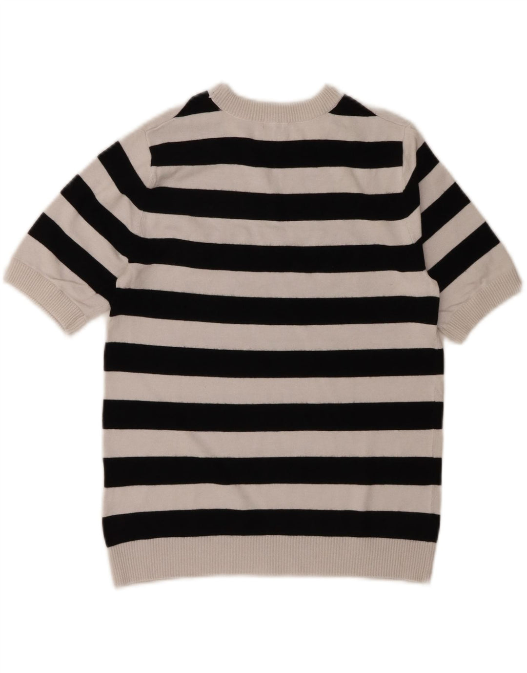 Damski sweter Guess z graficznym wycięciem pod szyją, UK 12, średni biały wiskoza