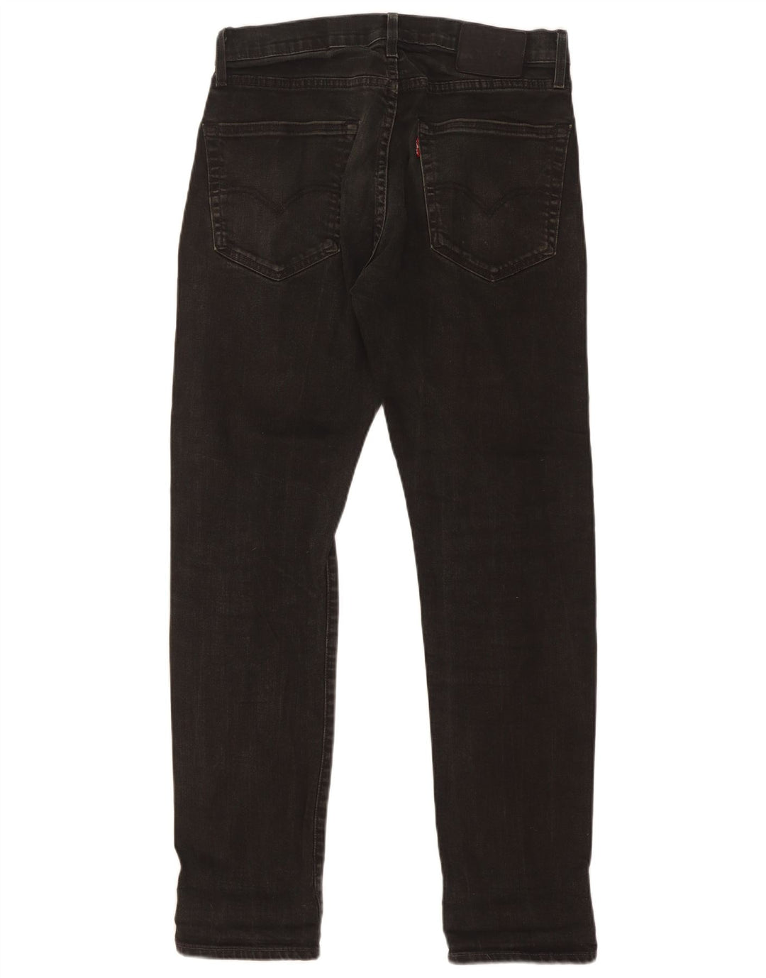 Męskie dżinsy Levi's 502 Straight W30 L32 Czarna bawełna