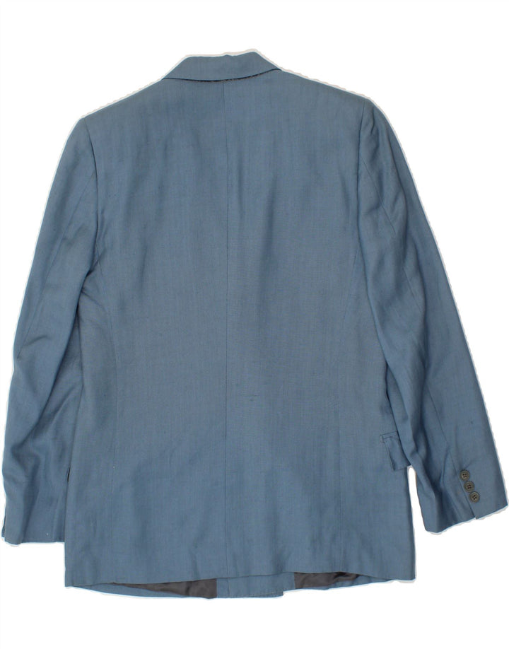 MABRO Mens Double Breasted Blazer Jacket IT 44 XS Blue Vintage Mabro and Second-Hand Mabro from Messina Hembry 