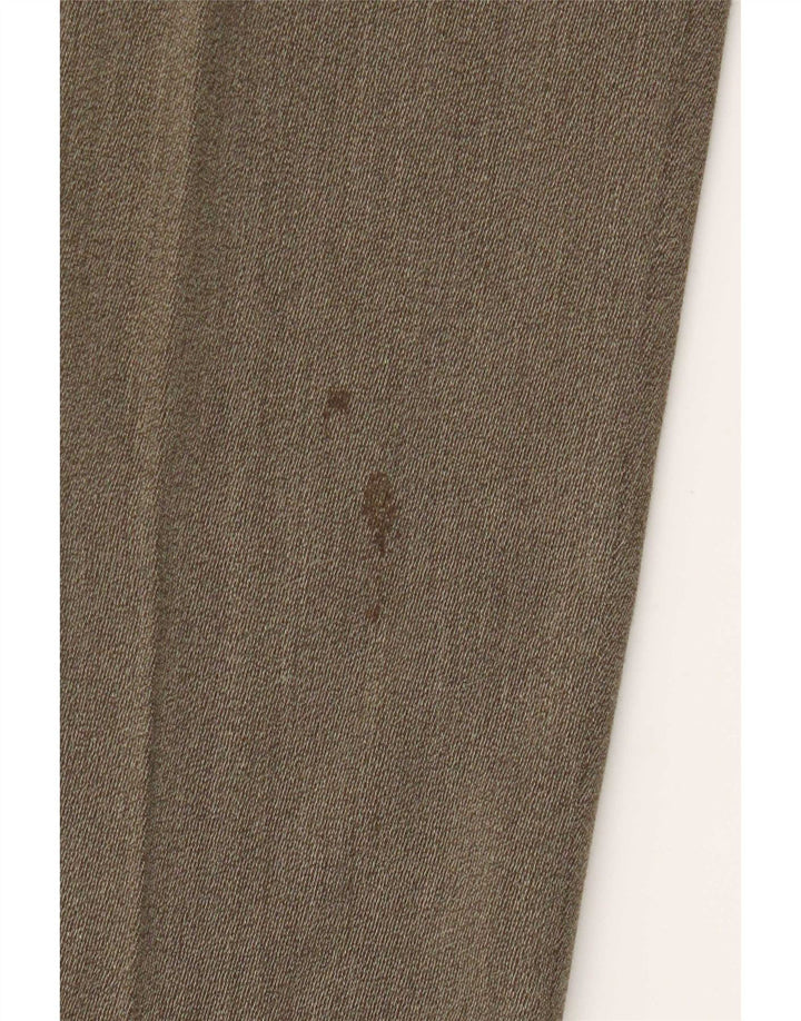 Marks & Spencer Męskie spodnie garniturowe W32 L33 Khaki, nowa wełna