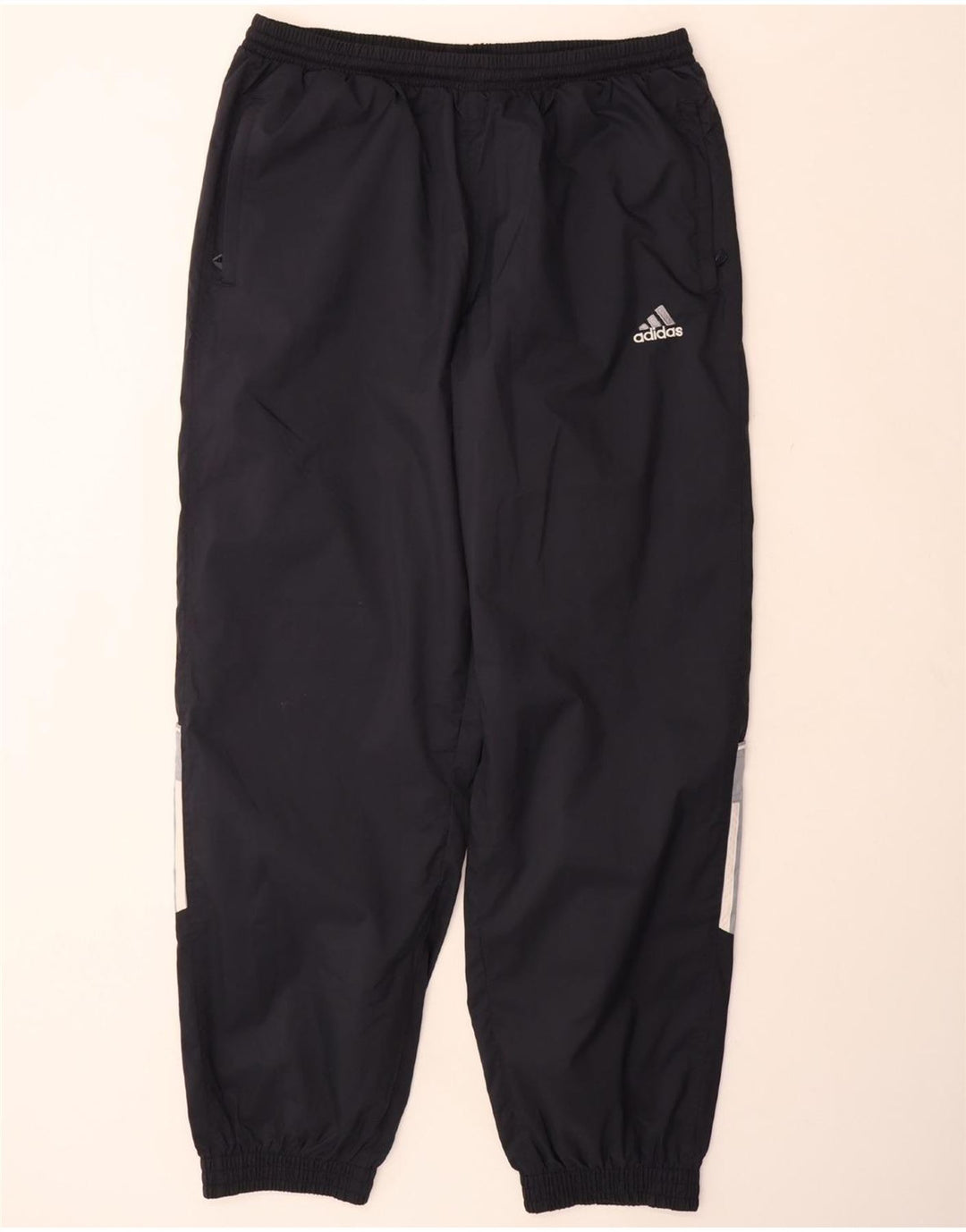Męskie spodnie dresowe ADIDAS Joggers UK 48/50 XL Czarny poliester