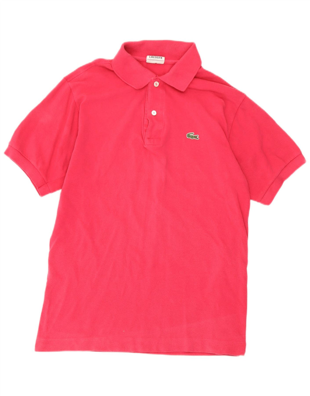 Męska koszulka polo Lacoste, rozmiar 3, mała, różowa, bawełniana