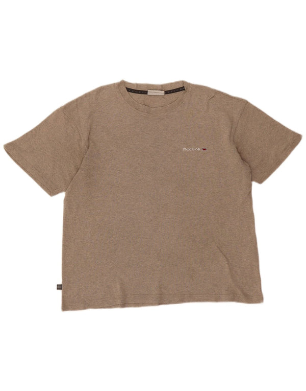 T-shirt męski Reebok Top XS, szara bawełna