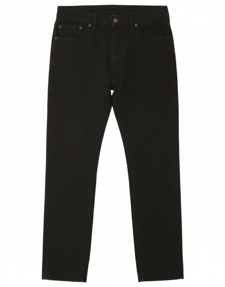 Męskie jeansy Levi's Skinny W32 L27 Czarna bawełna