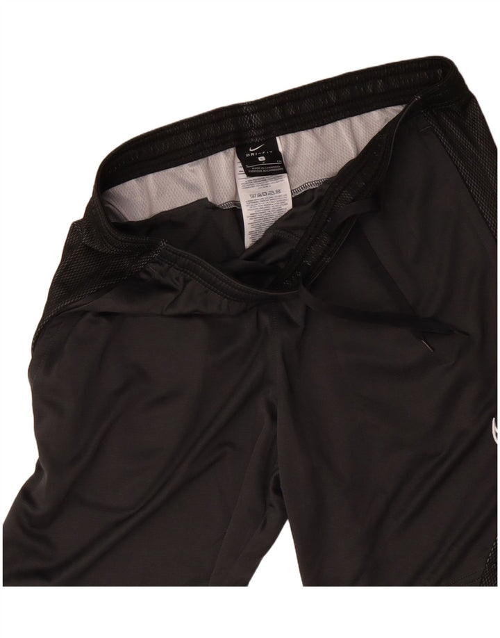 Męskie spodenki sportowe Nike Dri Fit, małe, szare, poliestrowe
