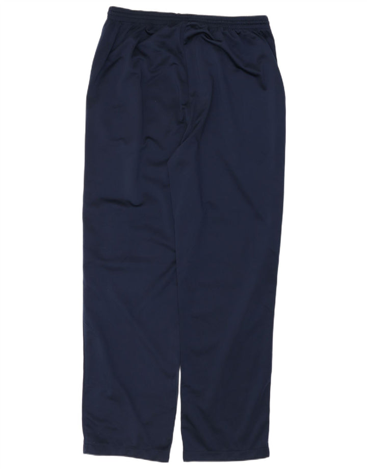 Męski dres LOTTO z grafiką, 2XL, granatowy, poliester z blokami kolorów