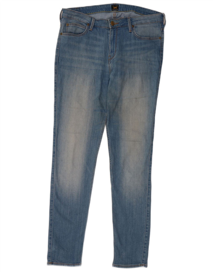 LEE Womens Skinny Jeans W34 L31 Blue