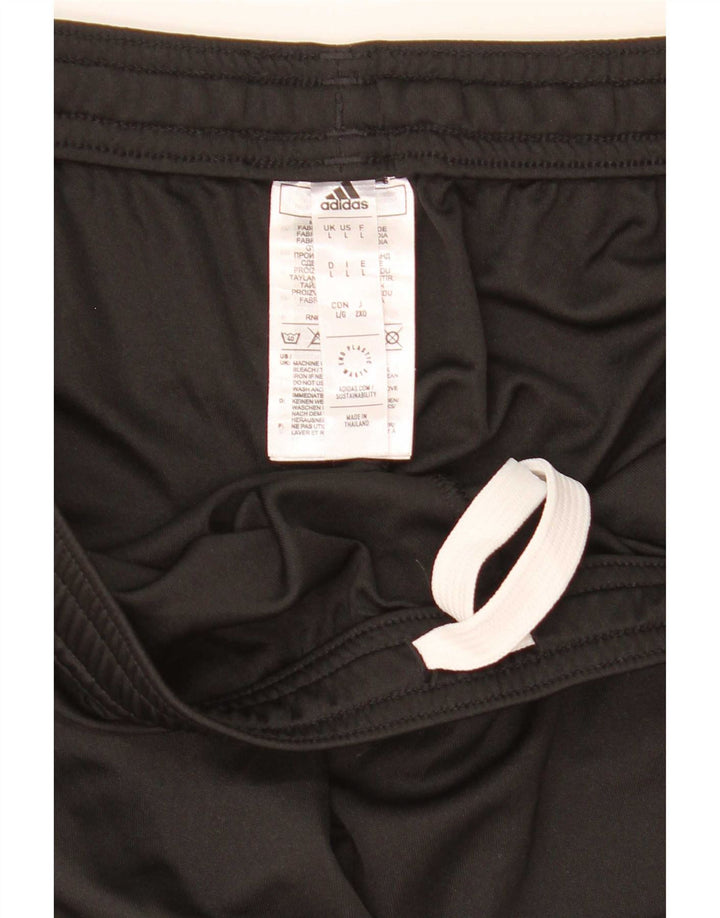 Męskie spodenki sportowe Adidas Aeroready, duże, czarne, poliestrowe