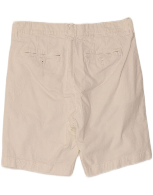Męskie spodenki Chino Zara EU 42 Large W32 Biała bawełna